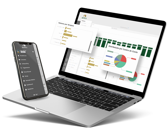 Relatórios mockup pc e portal novo